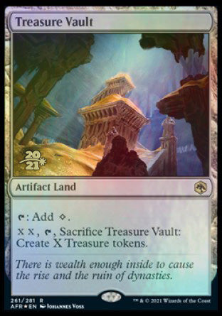Treasure Vault [Dungeons & Dragons: Adventures in the Forgotten Realms Prerelease Promos] | Odin's Place