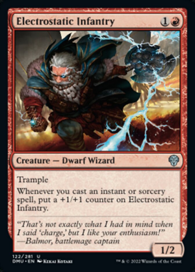Electrostatic Infantry [Dominaria United] | Odin's Place