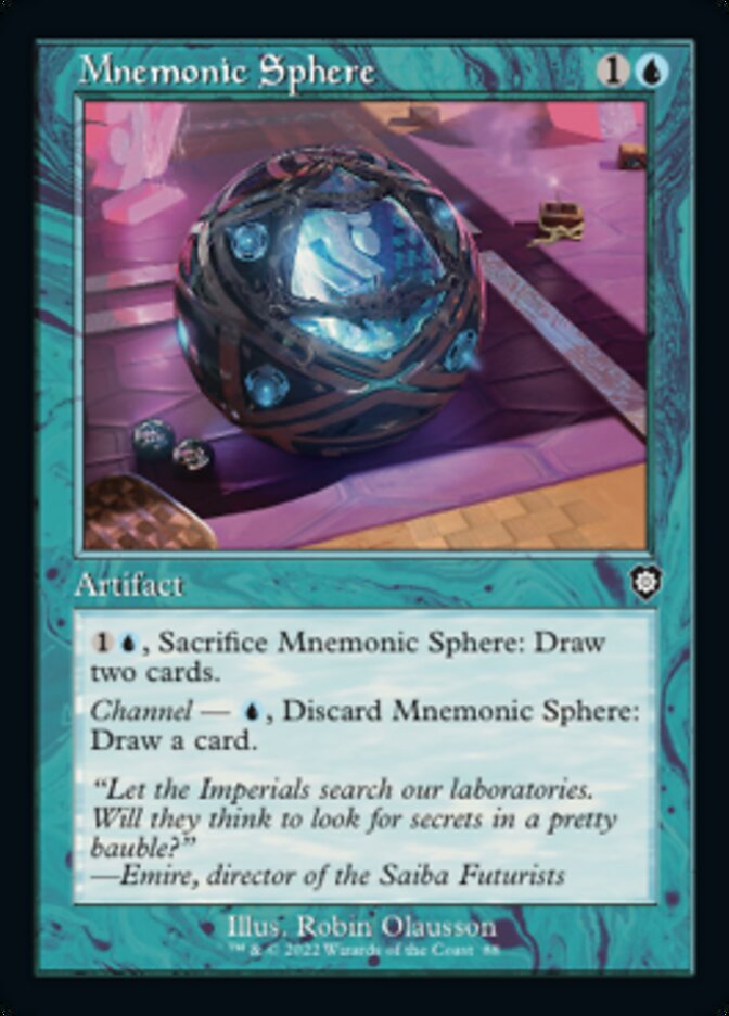 Mnemonic Sphere (Retro) [The Brothers' War Commander] | Odin's Place