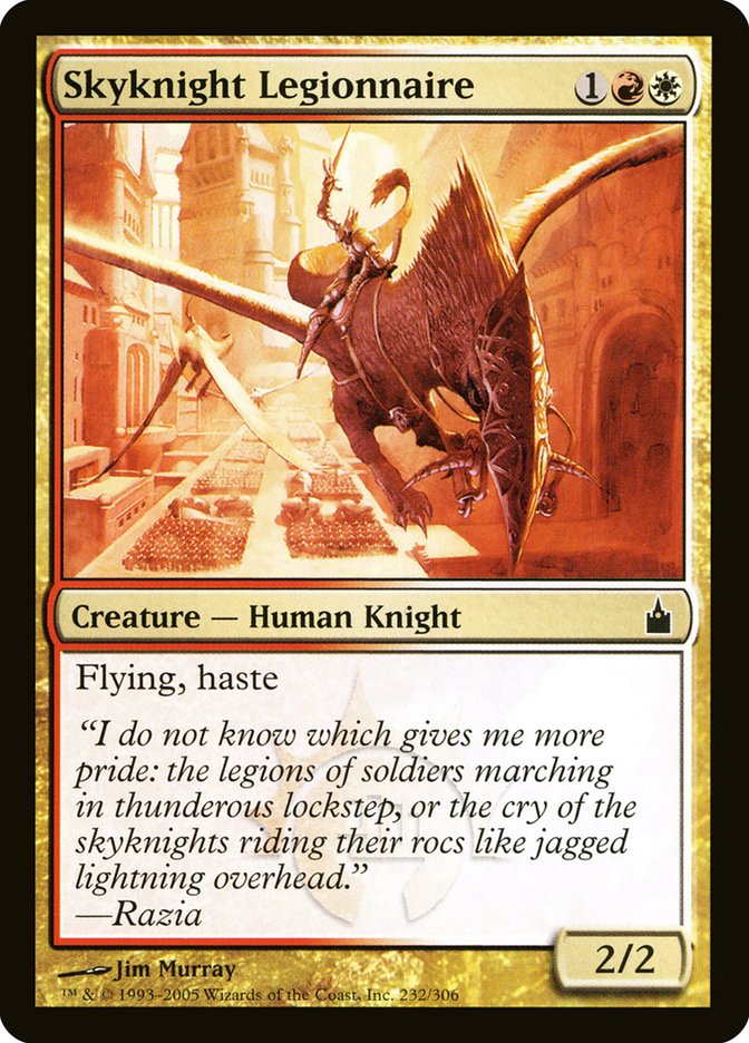 Skyknight Legionnaire (232) [Ravnica: City of Guilds] | Odin's Place