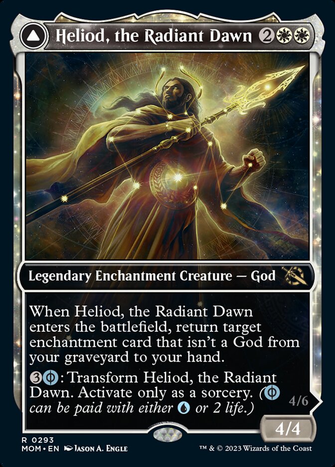 Heliod, the Radiant Dawn // Heliod, the Warped Eclipse (Showcase Planar Booster Fun) [March of the Machine] | Odin's Place