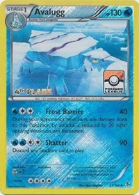Avalugg (31/106) (League Promo 4th Place) [XY: Flashfire] | Odin's Place