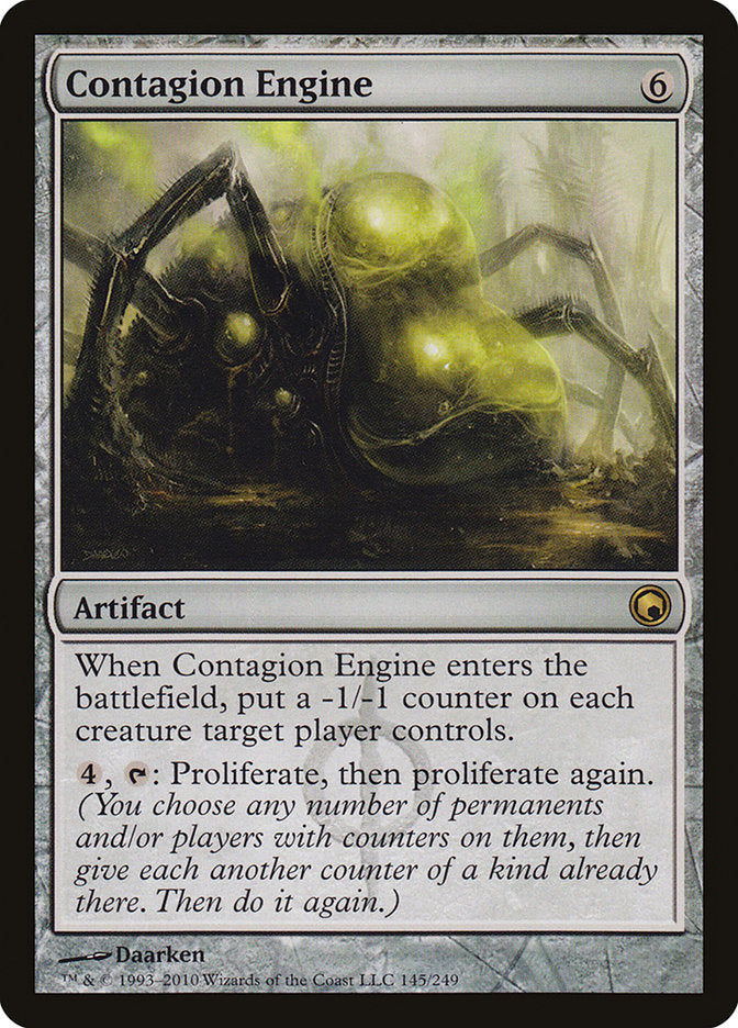 Contagion Engine (145) [Scars of Mirrodin] | Odin's Place