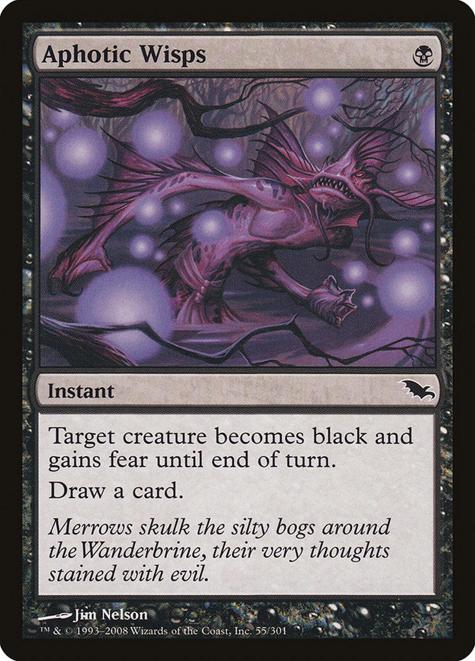 Aphotic Wisps (55) [Shadowmoor] | Odin's Place
