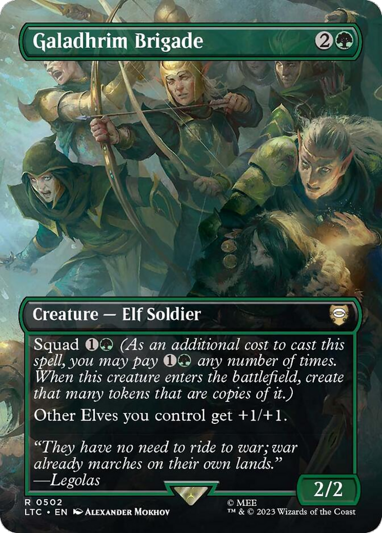 Galadhrim Brigade (Borderless) [The Lord of the Rings: Tales of Middle-Earth Commander] | Odin's Place