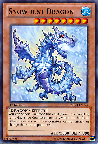 Snowdust Dragon [ABYR-EN093] Common | Odin's Place