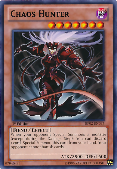 Chaos Hunter [BP02-EN095] Rare | Odin's Place