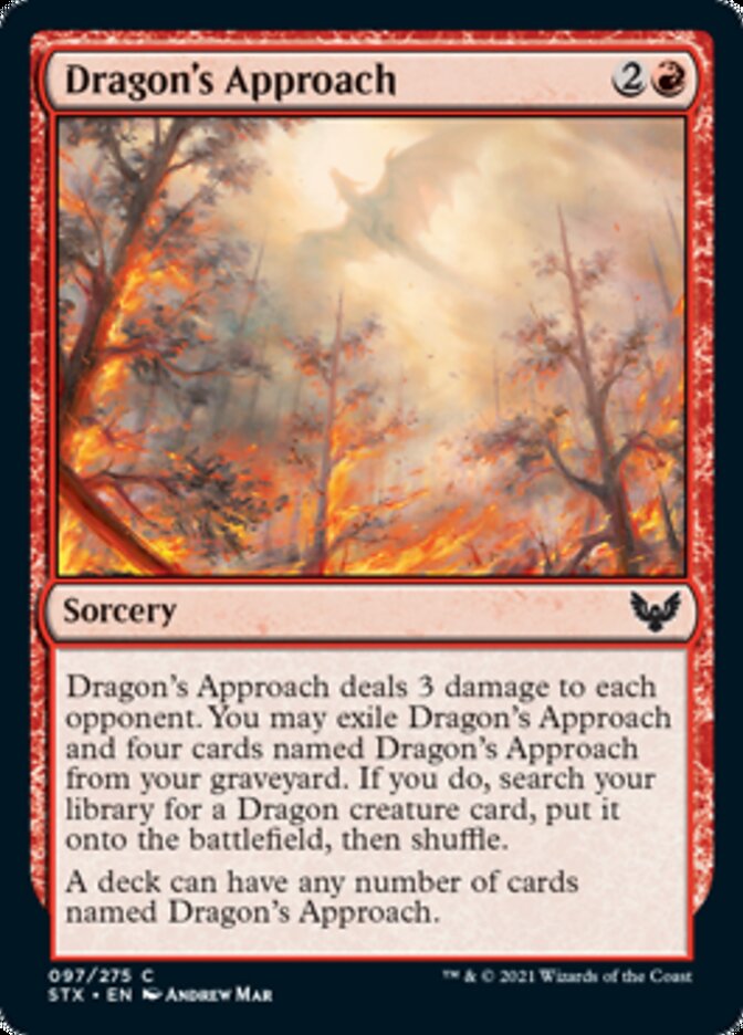 Dragon's Approach [Strixhaven: School of Mages] | Odin's Place