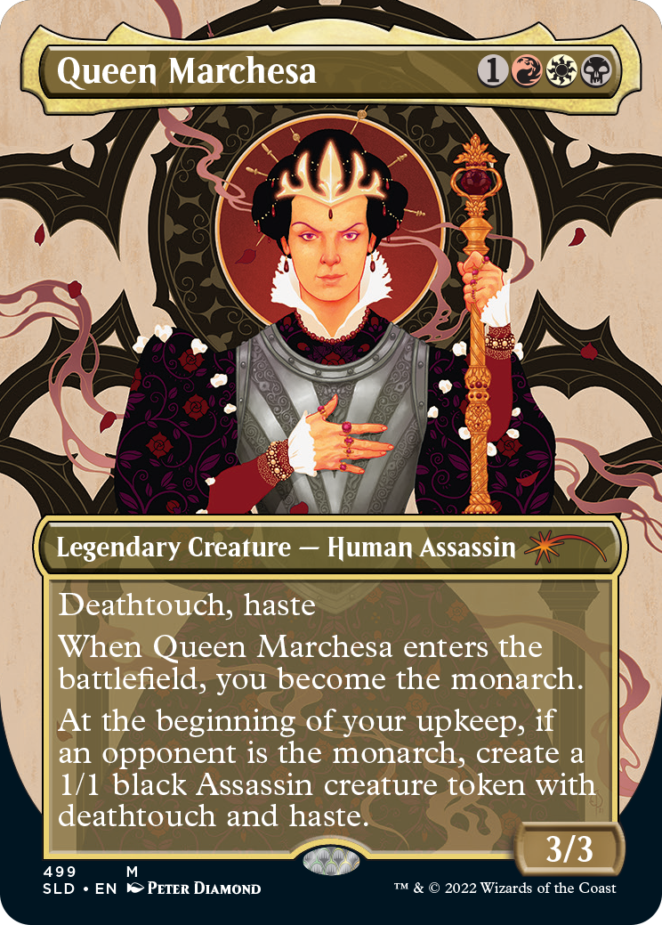 Queen Marchesa (Borderless) [Secret Lair Drop Series] | Odin's Place