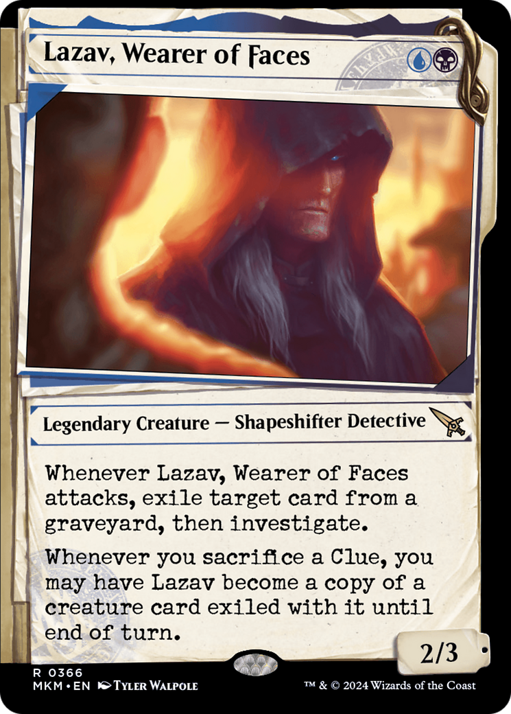 Lazav, Wearer of Faces (Showcase) (0366) [Murders at Karlov Manor] | Odin's Place
