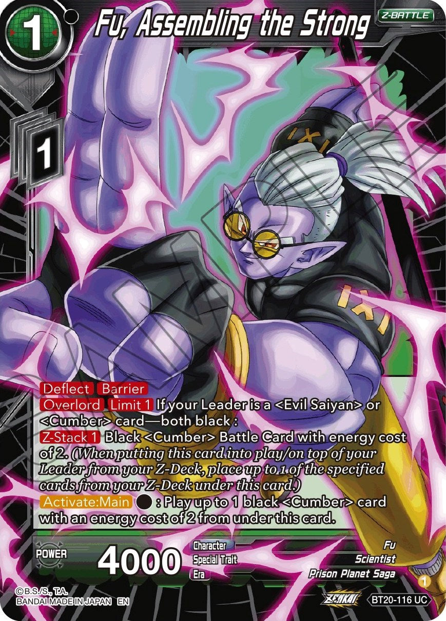 Fu, Assembling the Strong (BT20-116) [Power Absorbed] | Odin's Place