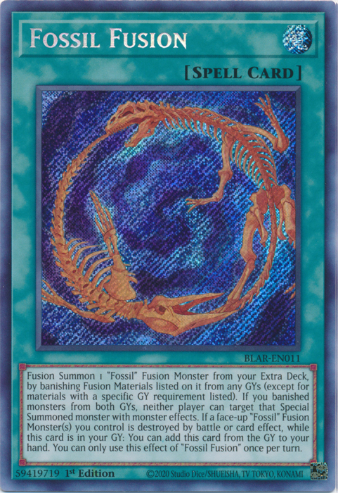 Fossil Fusion [BLAR-EN011] Secret Rare | Odin's Place
