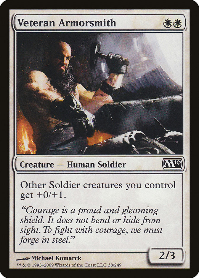 Veteran Armorsmith (38) [Magic 2010] | Odin's Place