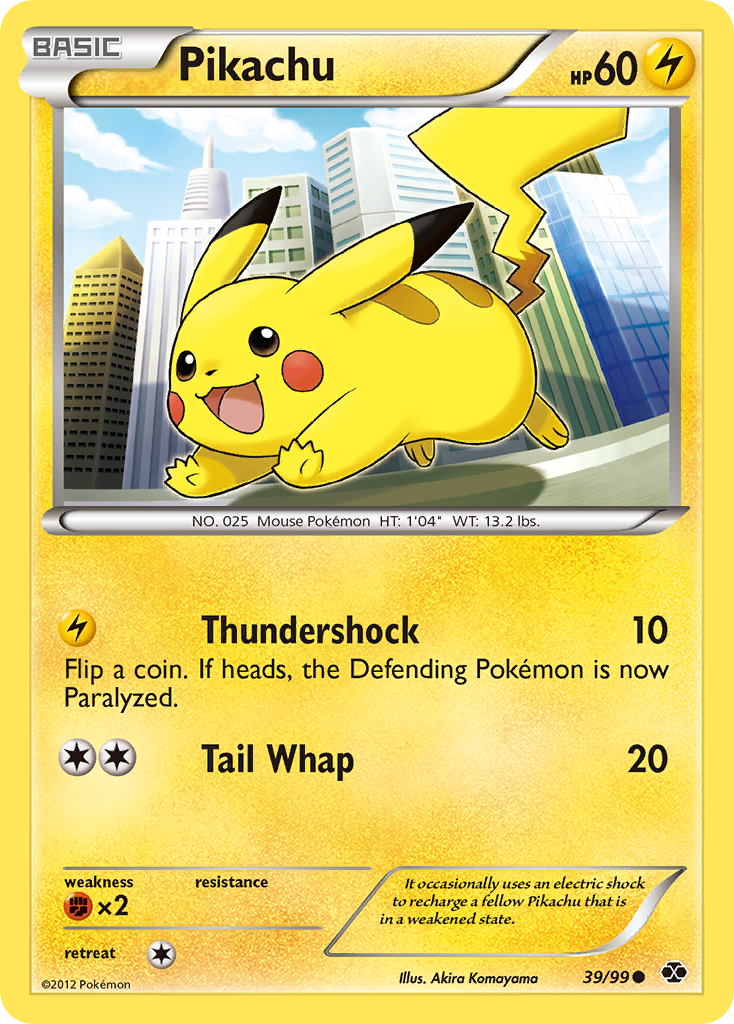 Pikachu (39/99) [Black & White: Next Destinies] | Odin's Place