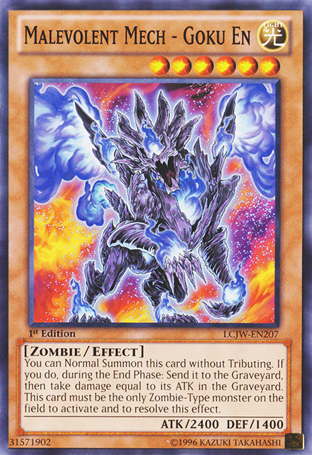 Malevolent Mech - Goku En [LCJW-EN207] Common | Odin's Place