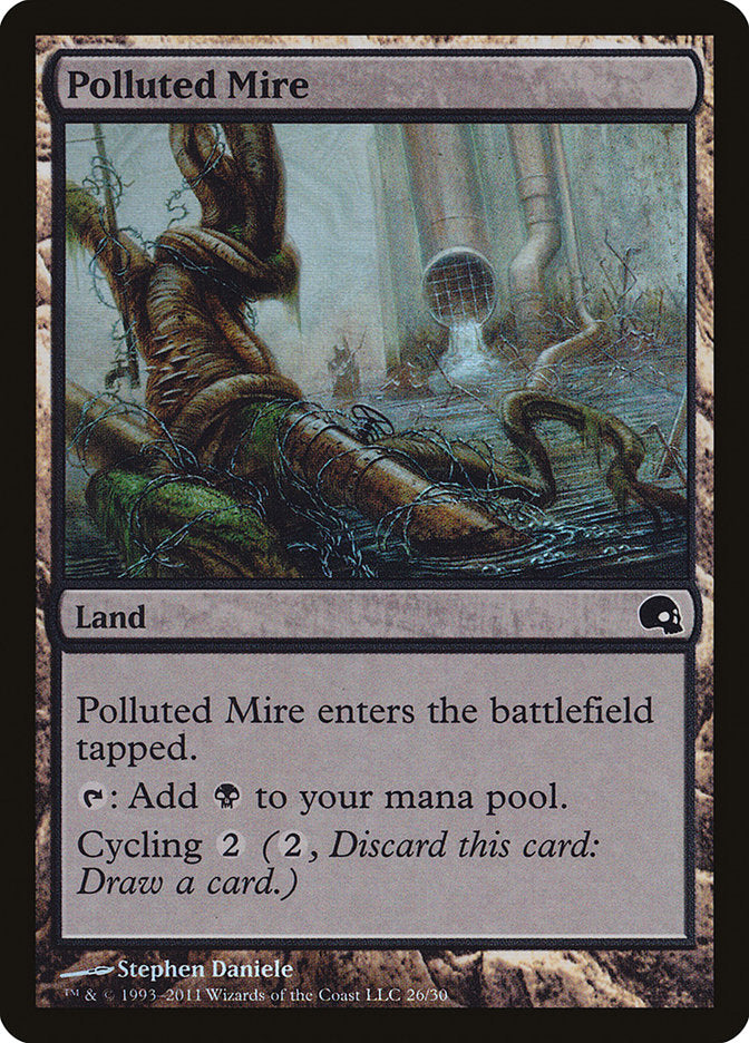Polluted Mire (26) [Premium Deck Series: Graveborn] | Odin's Place