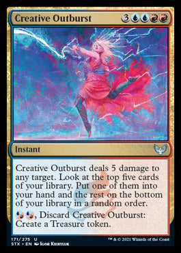 Creative Outburst [Strixhaven: School of Mages] | Odin's Place