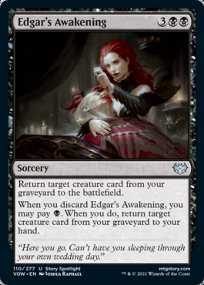 Edgar's Awakening [Innistrad: Crimson Vow] | Odin's Place