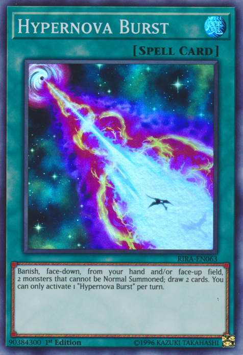 Hypernova Burst [RIRA-EN063] Super Rare | Odin's Place