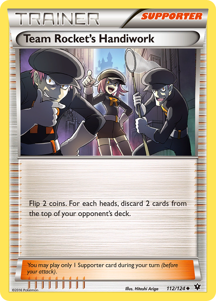 Team Rocket's Handiwork (112/124) [XY: Fates Collide] | Odin's Place