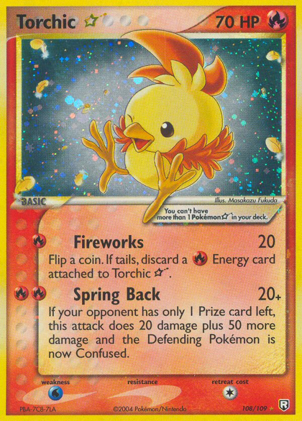 Torchic Star (108/109) [EX: Team Rocket Returns] | Odin's Place