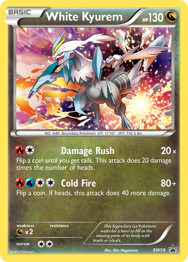 White Kyurem (BW59) [Black & White: Black Star Promos] | Odin's Place