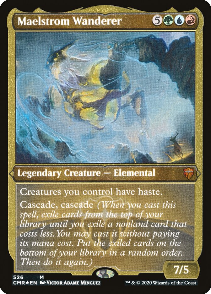 Maelstrom Wanderer (Etched) [Commander Legends] | Odin's Place