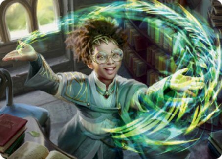 Eureka Moment Art Card [Strixhaven: School of Mages Art Series] | Odin's Place