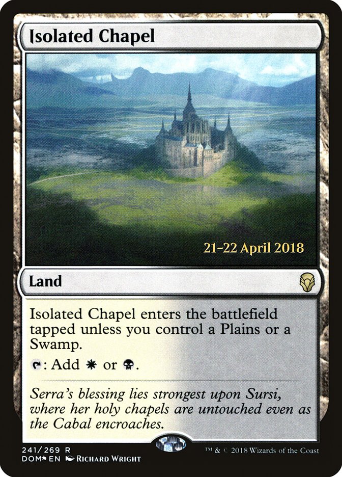 Isolated Chapel (241) [Dominaria Prerelease Promos] | Odin's Place