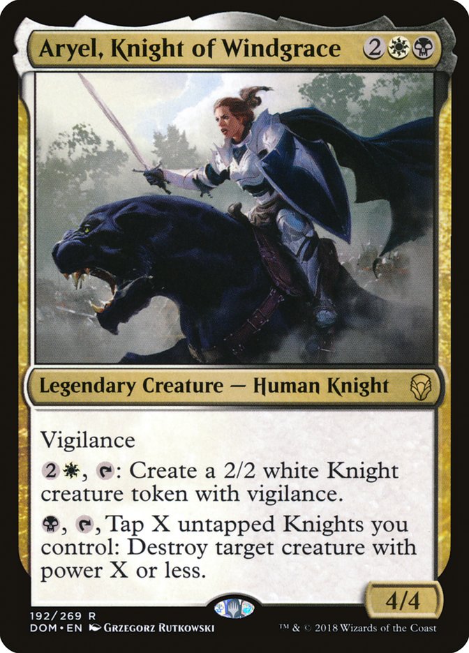 Aryel, Knight of Windgrace (192) [Dominaria] | Odin's Place