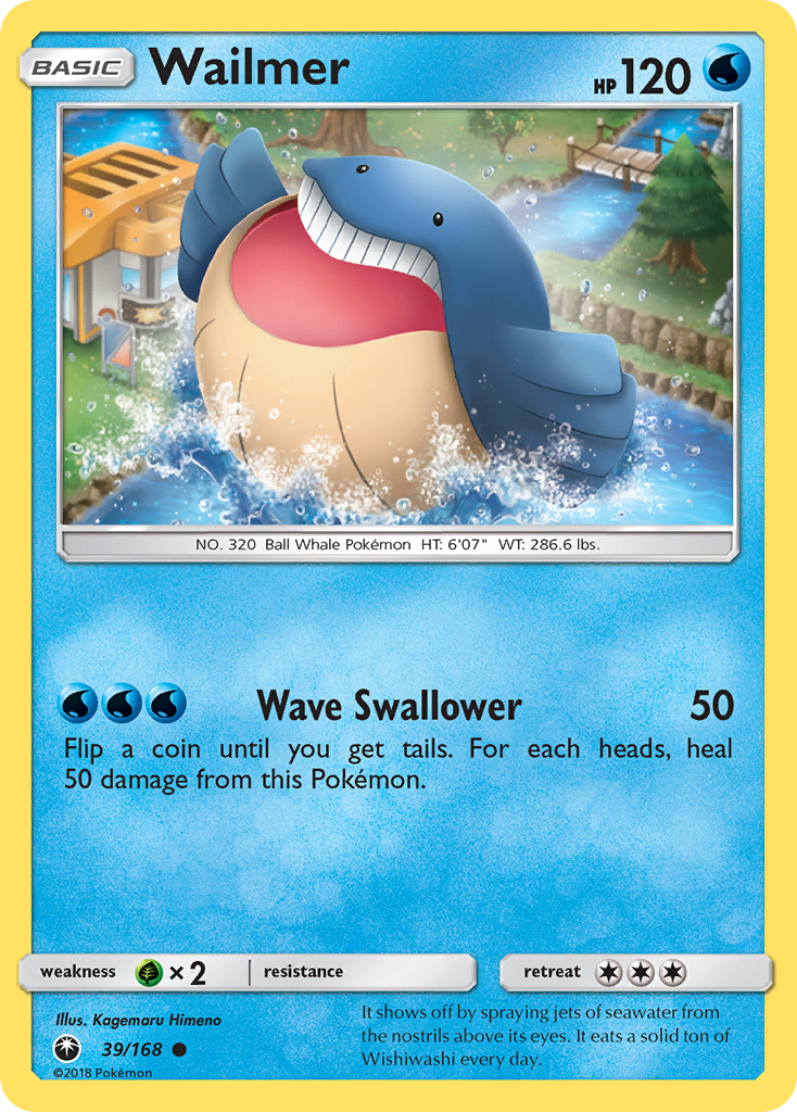 Wailmer (39/168) [Sun & Moon: Celestial Storm] | Odin's Place