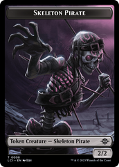 Fungus Dinosaur // Skeleton Pirate Double-Sided Token [The Lost Caverns of Ixalan Tokens] | Odin's Place