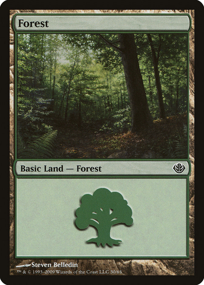 Forest (30) [Duel Decks: Garruk vs. Liliana] | Odin's Place