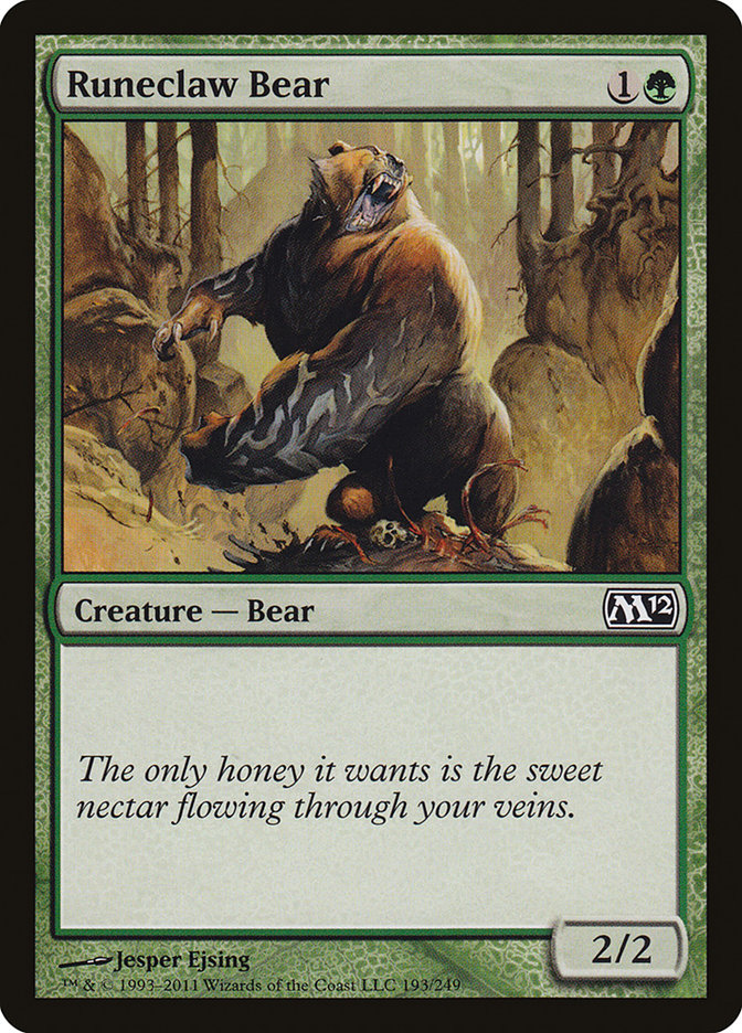 Runeclaw Bear (193) [Magic 2012] | Odin's Place