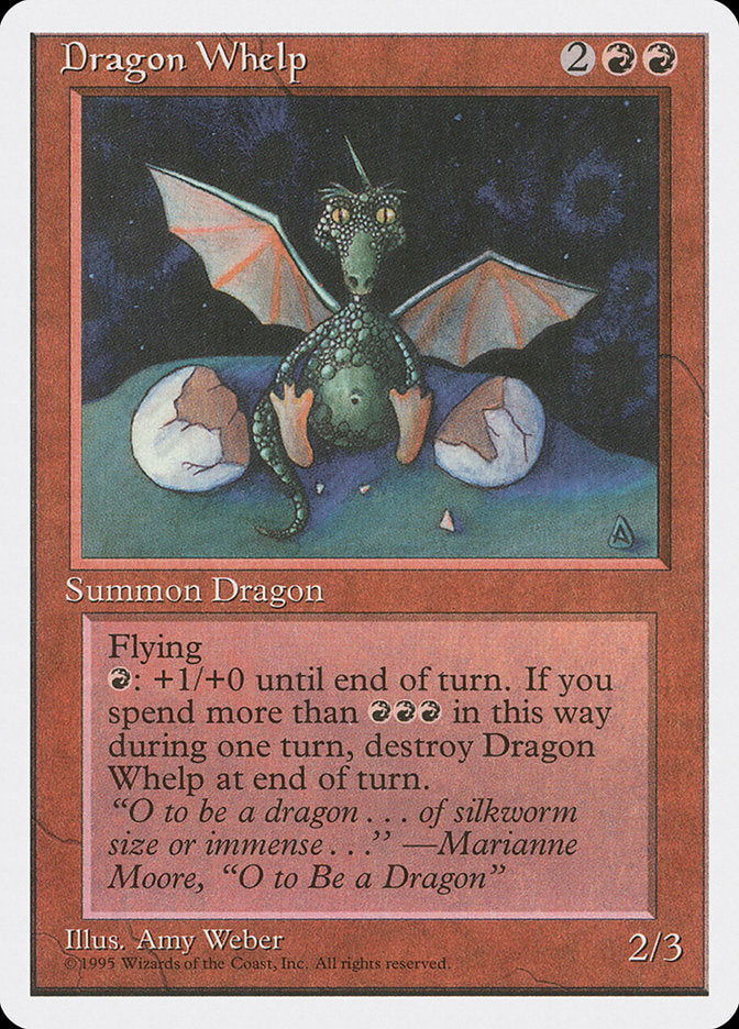 Dragon Whelp (186) [Fourth Edition] | Odin's Place