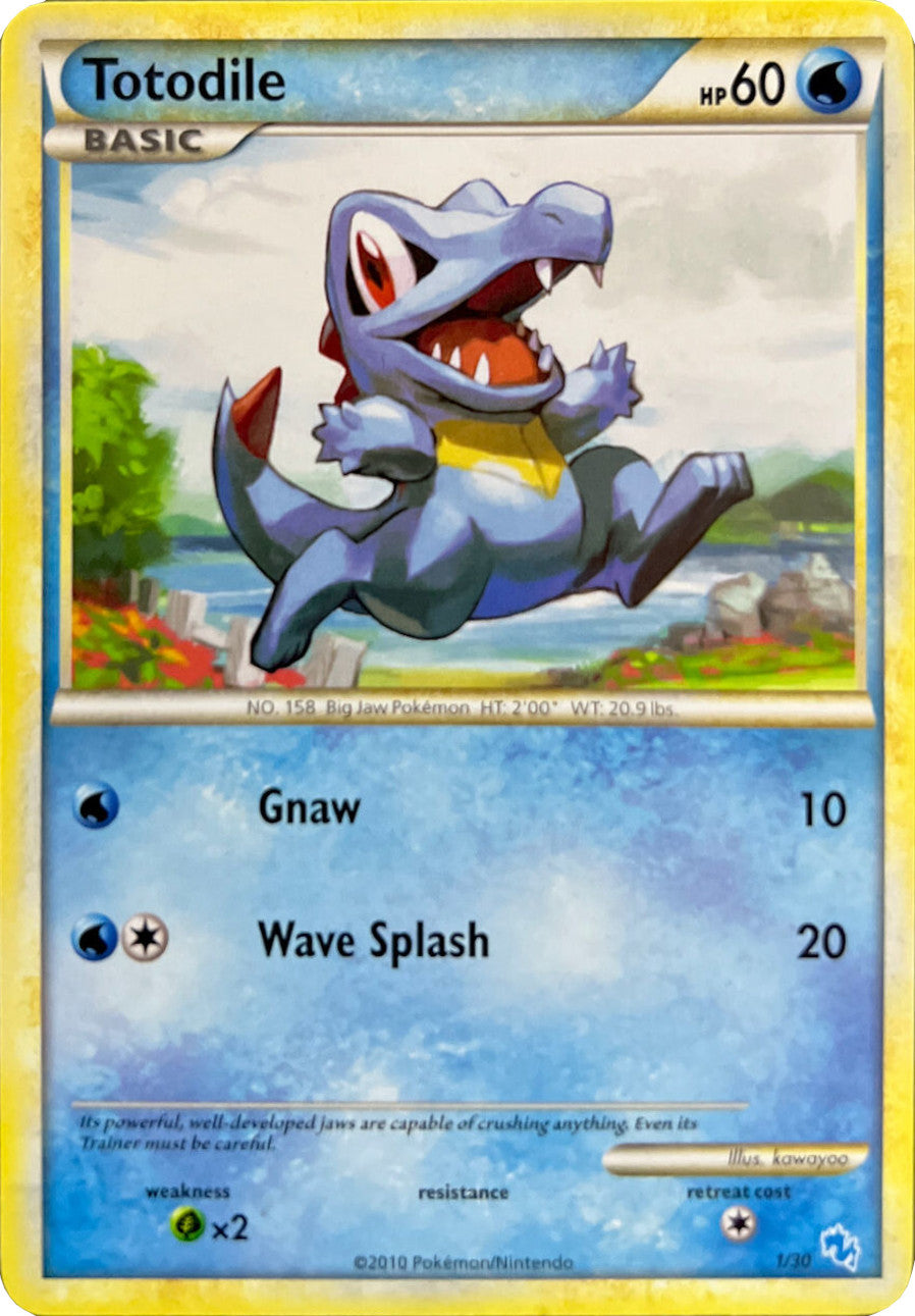 Totodile (1/30) [HeartGold & SoulSilver: Trainer Kit - Gyarados] | Odin's Place