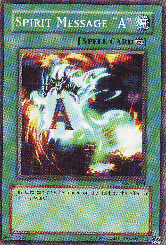 Spirit Message "A" [DB2-EN024] Common | Odin's Place