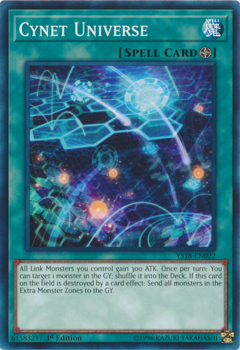 Cynet Universe [YS18-EN022] Common | Odin's Place