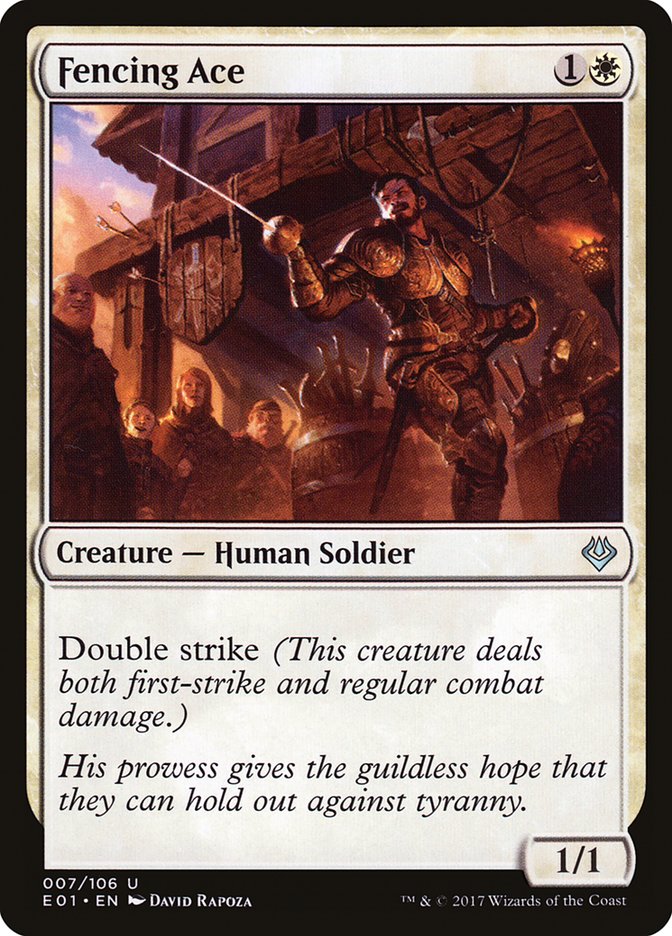 Fencing Ace (7) [Archenemy: Nicol Bolas] | Odin's Place