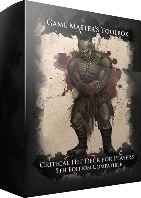 Game Masters Toolbox: Critical Hit Deck for Players | Odin's Place