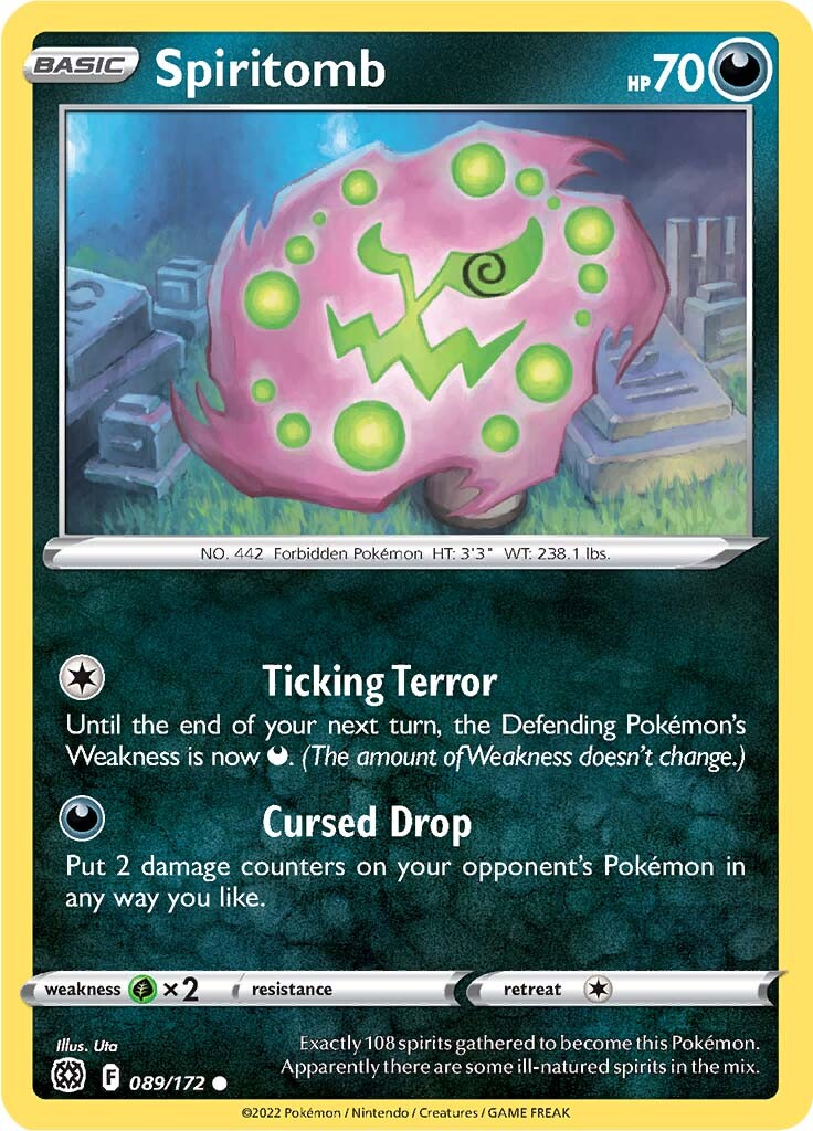 Spiritomb (089/172) [Sword & Shield: Brilliant Stars] | Odin's Place
