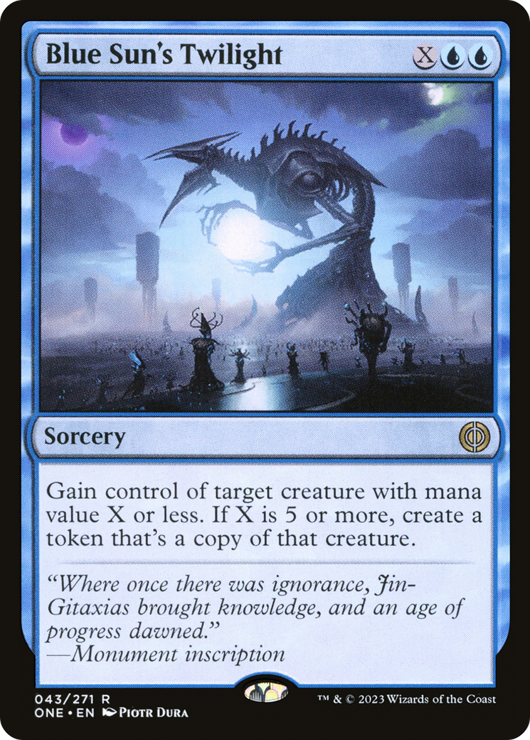 Blue Sun's Twilight [Phyrexia: All Will Be One] | Odin's Place