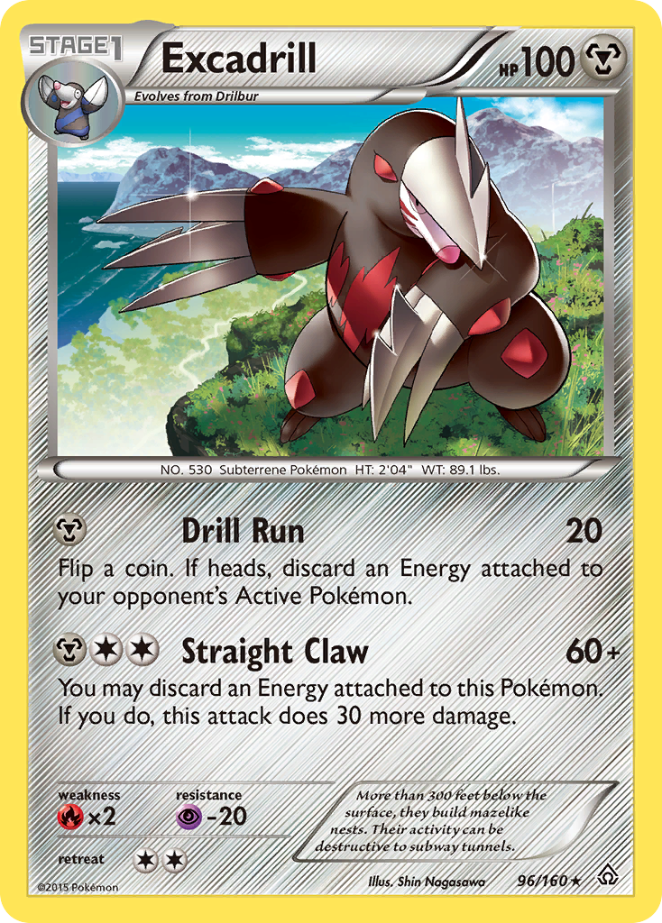 Excadrill (96/160) [XY: Primal Clash] | Odin's Place
