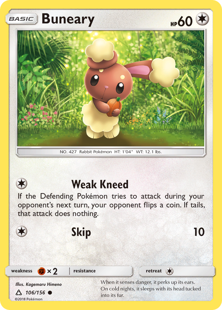 Buneary (106/156) [Sun & Moon: Ultra Prism] | Odin's Place