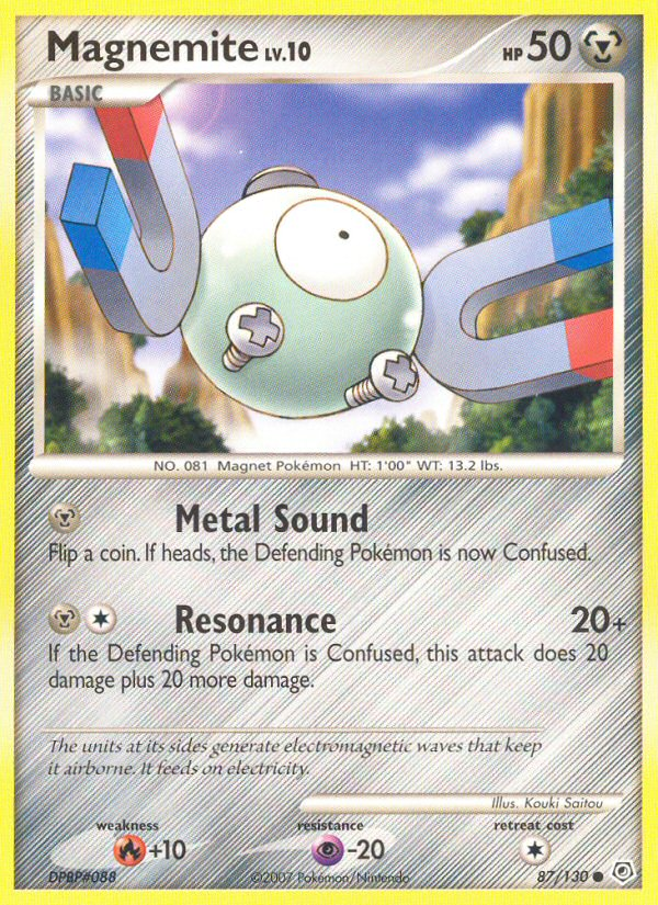 Magnemite (87/130) [Diamond & Pearl: Base Set] | Odin's Place