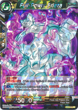 Full-Power Frieza (Shatterfoil) (BT1-087) [Dragon Brawl] | Odin's Place