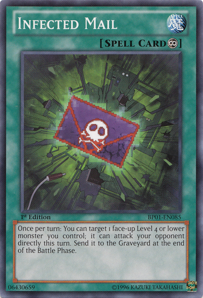 Infected Mail [BP01-EN085] Common | Odin's Place
