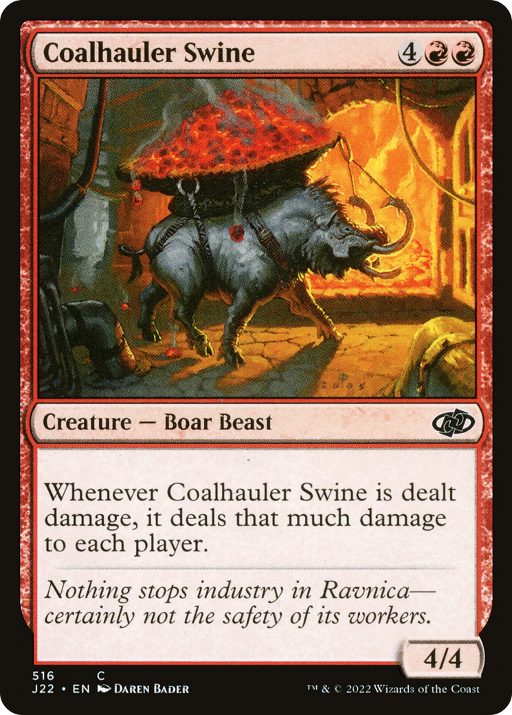Coalhauler Swine [Jumpstart 2022] | Odin's Place