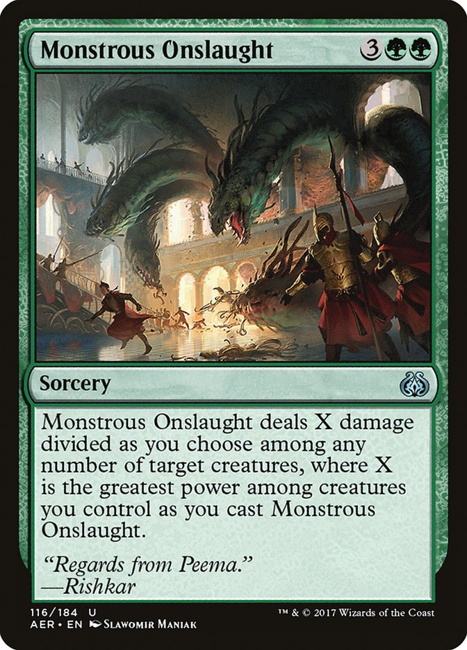 Monstrous Onslaught (116) [Aether Revolt] | Odin's Place
