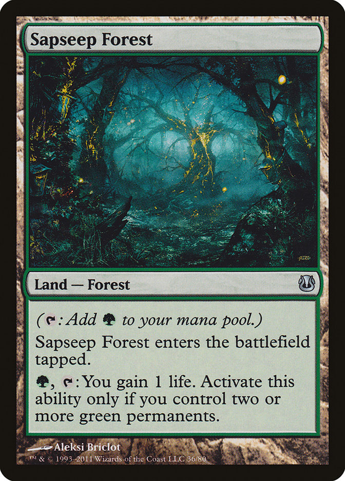Sapseep Forest (36) [Duel Decks: Ajani vs. Nicol Bolas] | Odin's Place